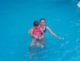 Madelaine and me in Bruce pool